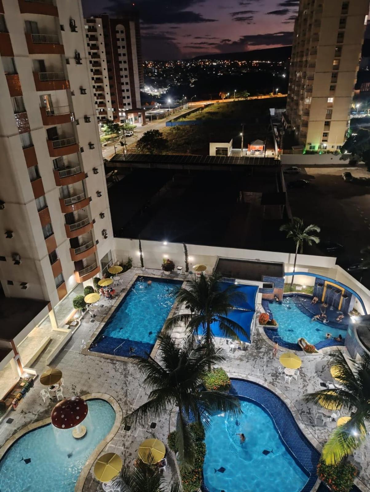Jardins Das Thermas - Caldas Novas Vista Para Piscina Zewnętrze zdjęcie